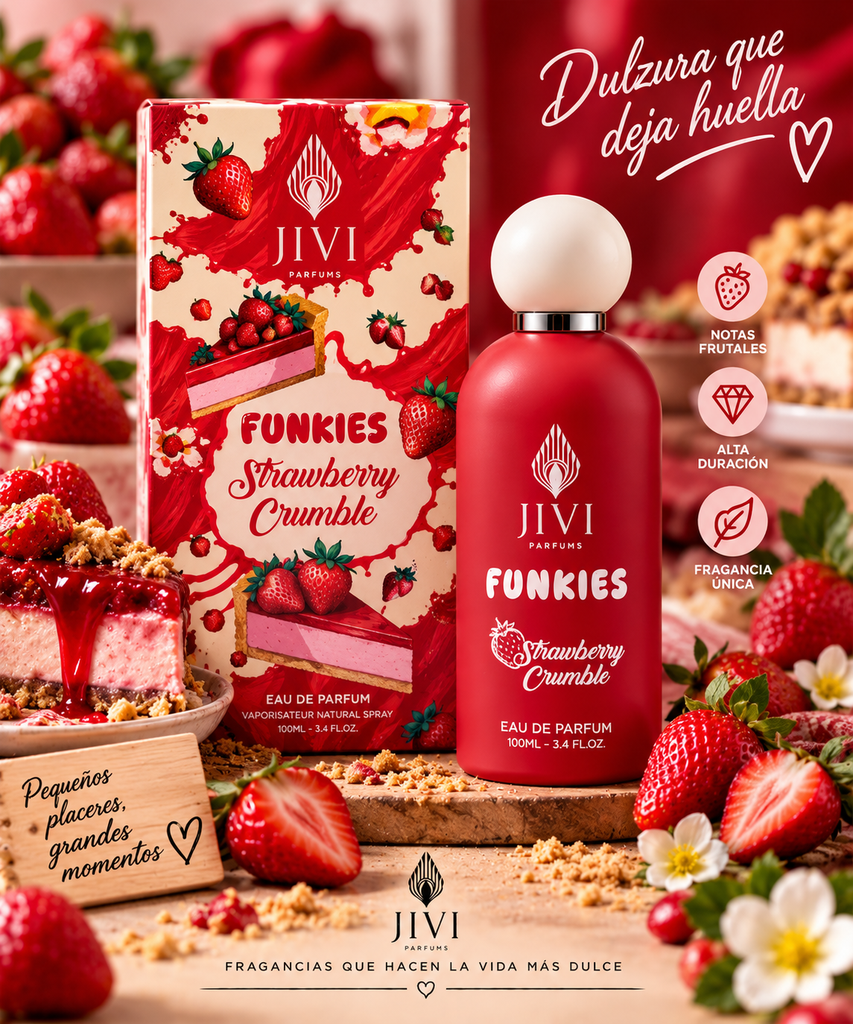FUNKIES STRAWBERRY CRUMBLE