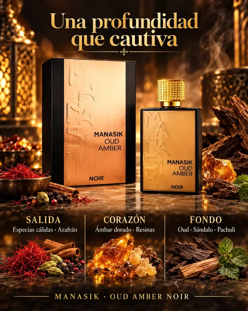 MANASIK OUD AMBER NOIR 100ML