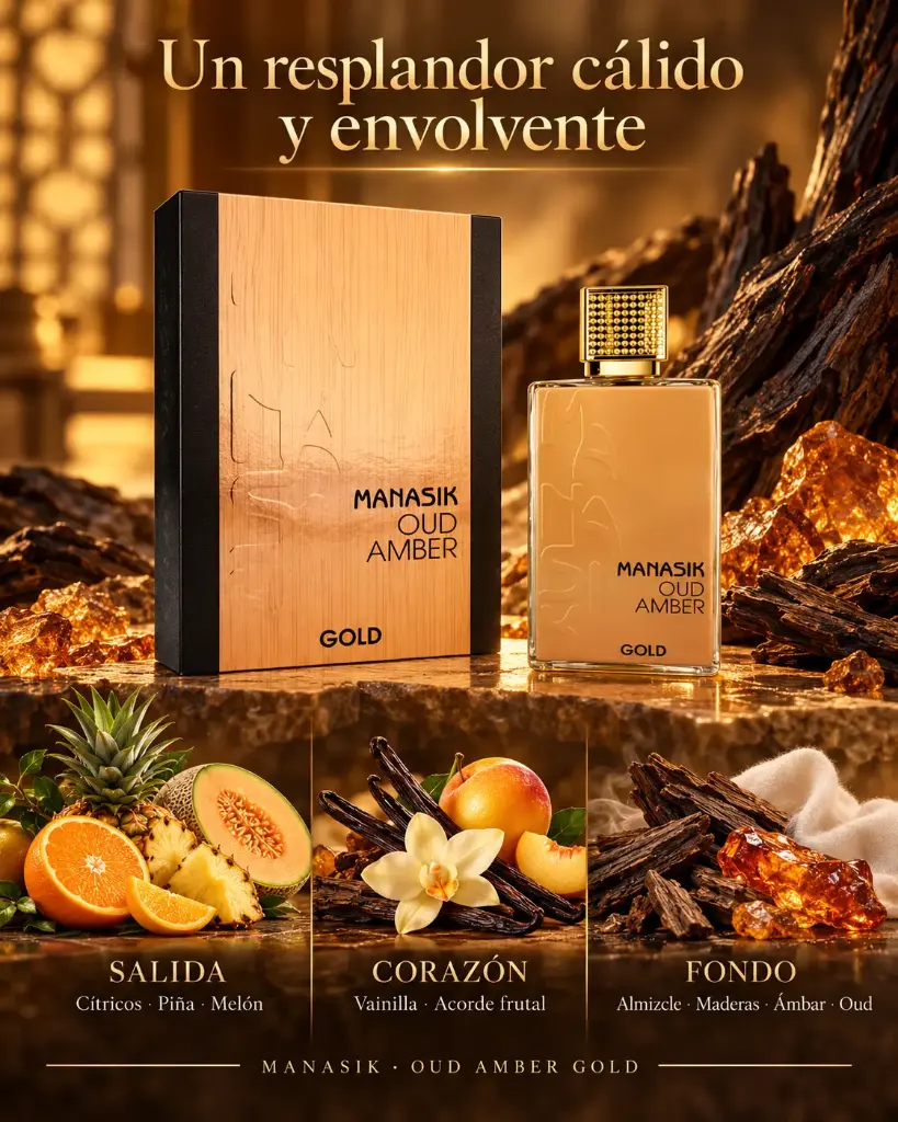 MANASIK OUD AMBER GOLD 100ML