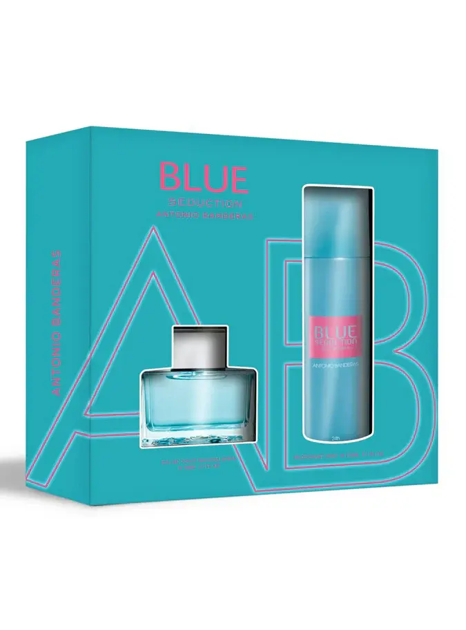 ANTONIO BANDERAS ESTUCHE BLUE SEDUCTION 80ML + 150 DESODORANTE