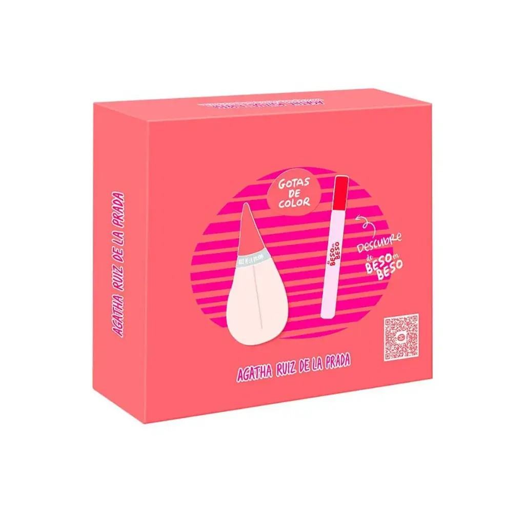 ESTUCHE Gotas de Color EDT Mujer 100 ml + Megaspritzer 10 ml