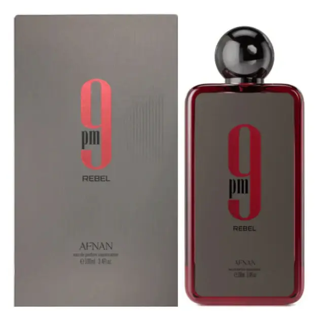 AFNAN 9 PM REBEL EDP 100 ML.