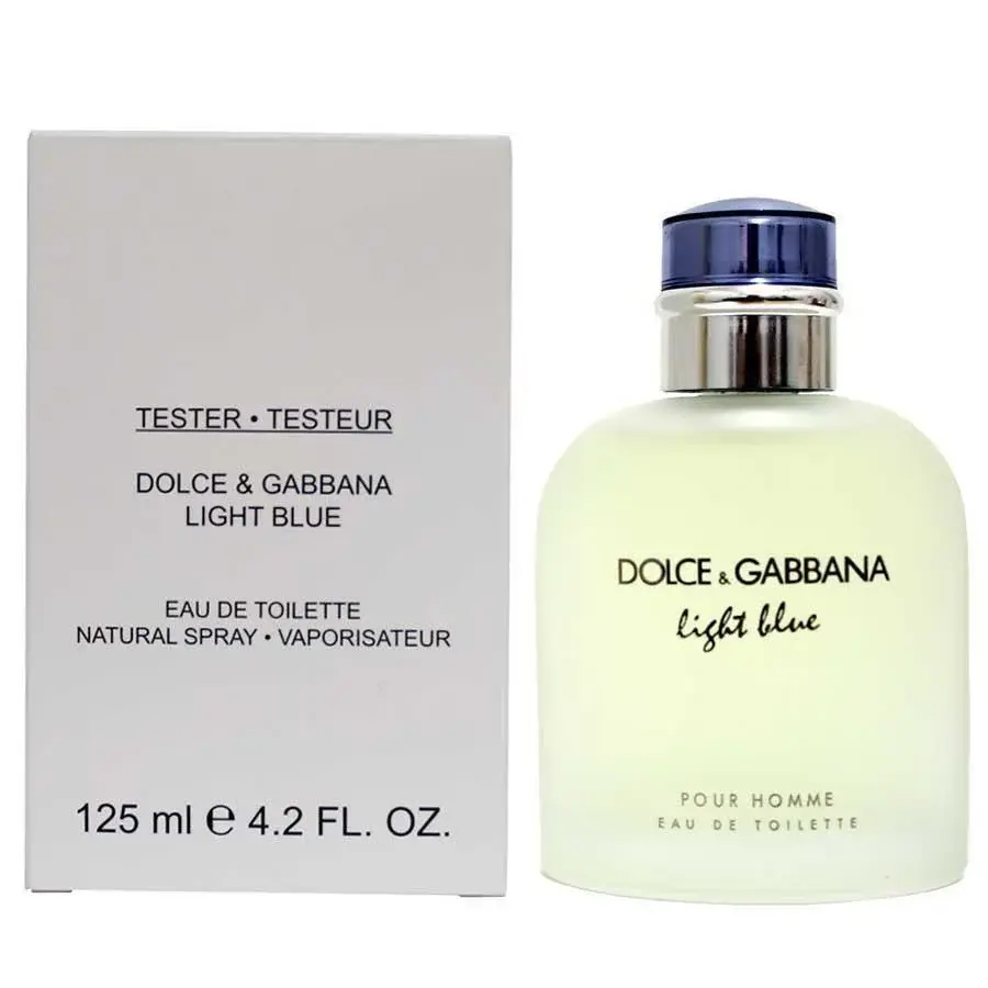 DOLCE GABBANA TESTER LIGHT BLUE HOMBRE 100 ML.