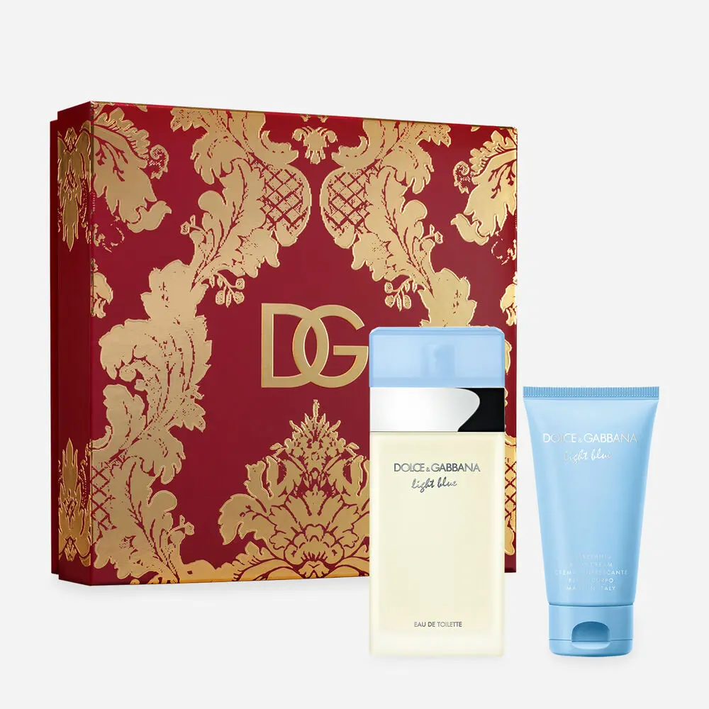 DOLCE GABBANA ESTUCHE LIGHT BLUE 100 ML + 50 BODY CREAM