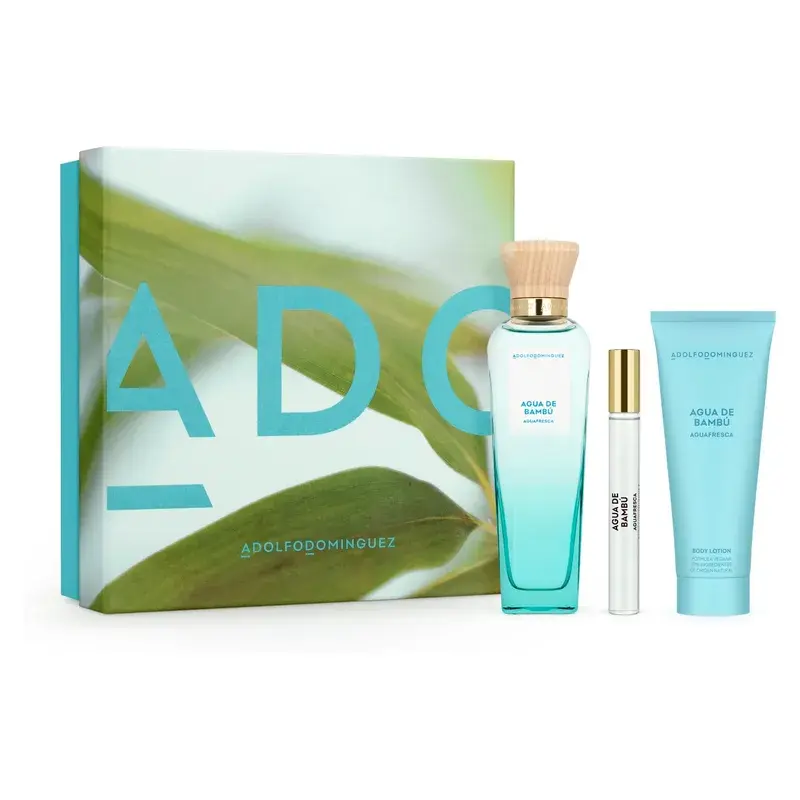 ADOLFO DOMINGUEZ ESTUCHE AGUA FRESCA AGUA DE BAMBU MUJER 100+10+75 CREMA
