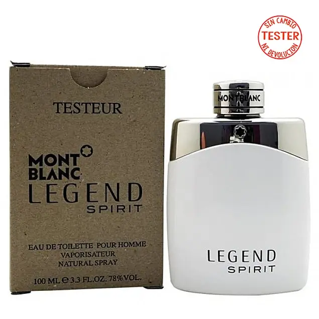 MONTBLANC TESTER LEGEND SPIRIT 100 ML.