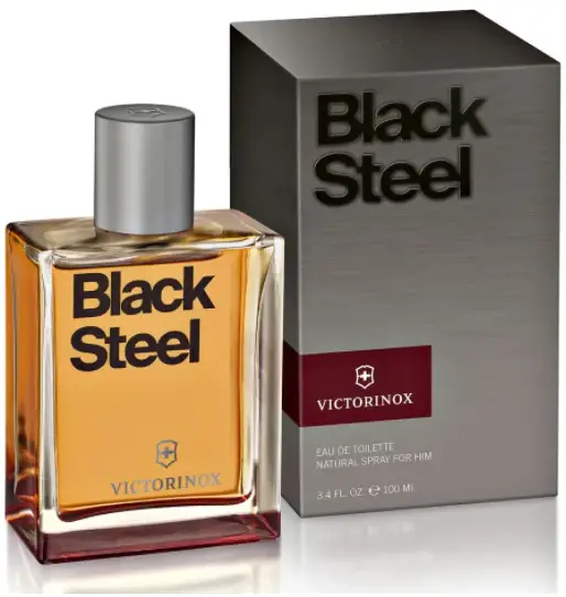 VICTORINOX BLACK STEEL FOR HIM 100 ML.