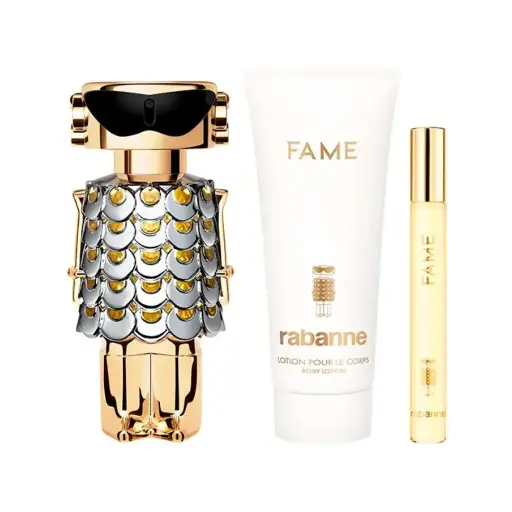 PACO RABANNE FAME 80 ML. + 10 ML + 100 ML CREMA