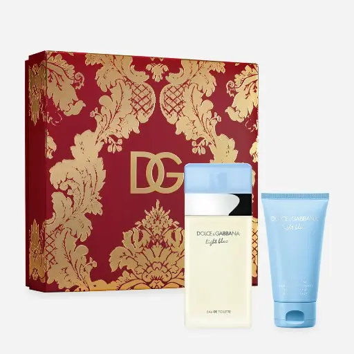 DOLCE GABBANA ESTUCHE LIGHT BLUE 100 ML + 50 BODY CREAM