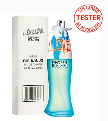 MOSCHINO TESTER I LOVE LOVE 100 ML