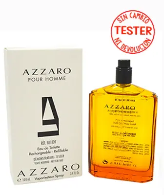 AZZARO TESTER POUR HOMME 100 ML.
