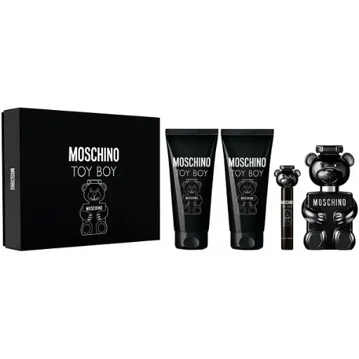 MOSCHINO ESTUCHE TOY BOY EDP 100 ML. + 10 ML. + A/S + GEL