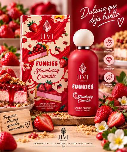 FUNKIES STRAWBERRY CRUMBLE